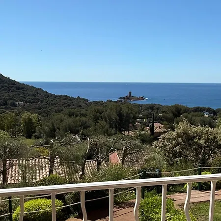 公寓 Vue Au Calme Dans Le Hameau De Cap Esterel, Agay - Saint-raphael