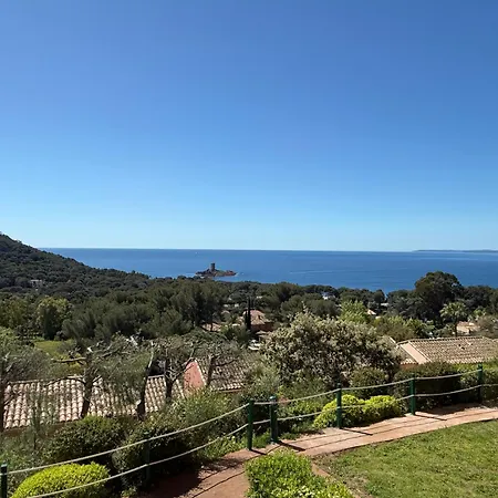 Vue Au Calme Dans Le Hameau De Cap Esterel, Agay - Saint-raphael 公寓 *